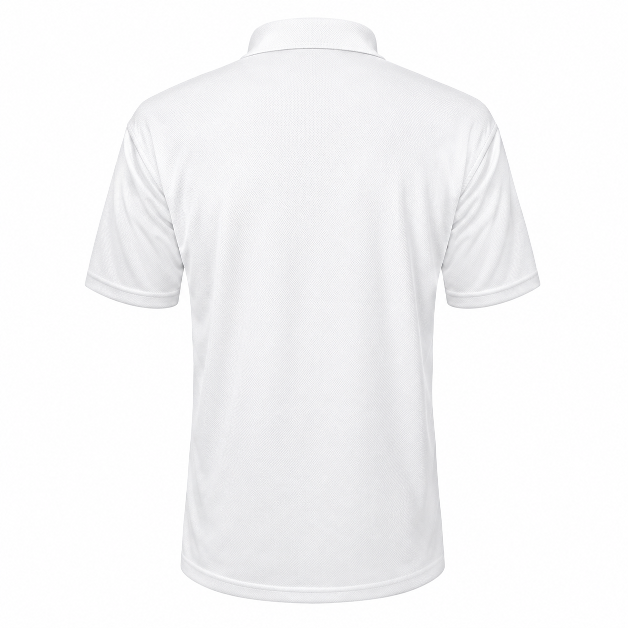 Men's Prada Polyester Polo | Color: White | Image 5