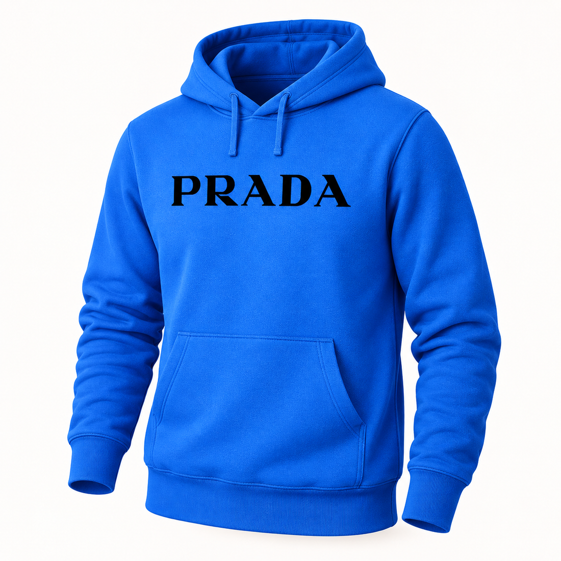 Men's Prada Pullover Hoodie - Azure - Image 4