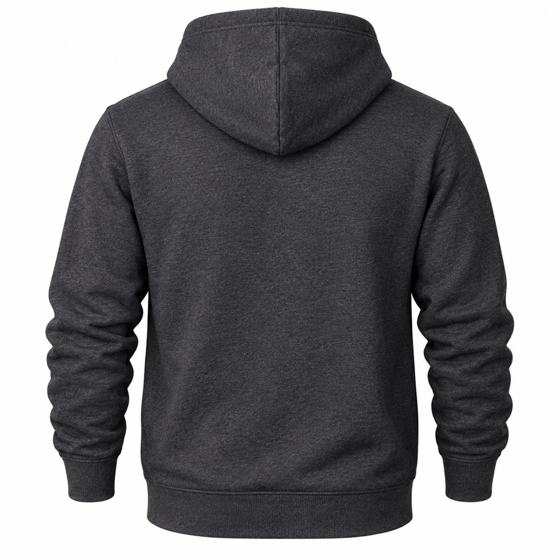Men's Prada Pullover Hoodie - Dark Heather - Image 5
