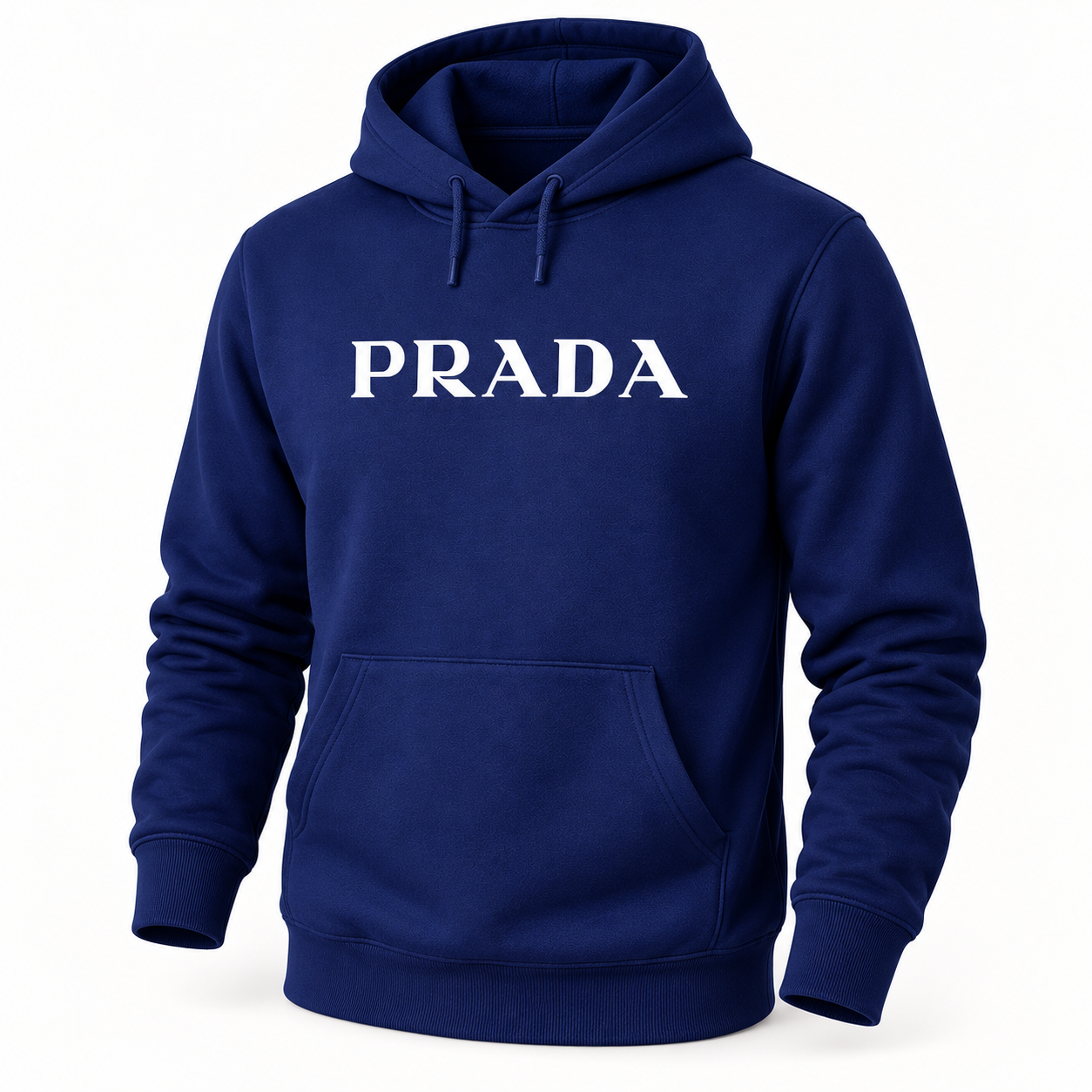 Men's Prada Pullover Hoodie - Navy - Image 4