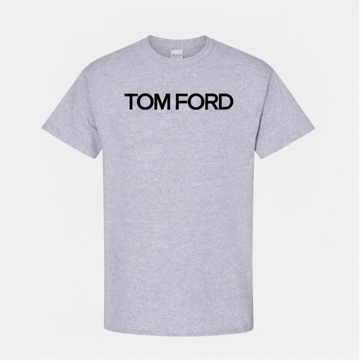 Men's Tom Ford Cotton T-Shirt | Color: Grey | Image 1