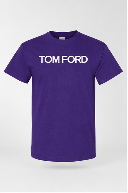 Men's Tom Ford Cotton T-Shirt | Color: Purple | Image 1