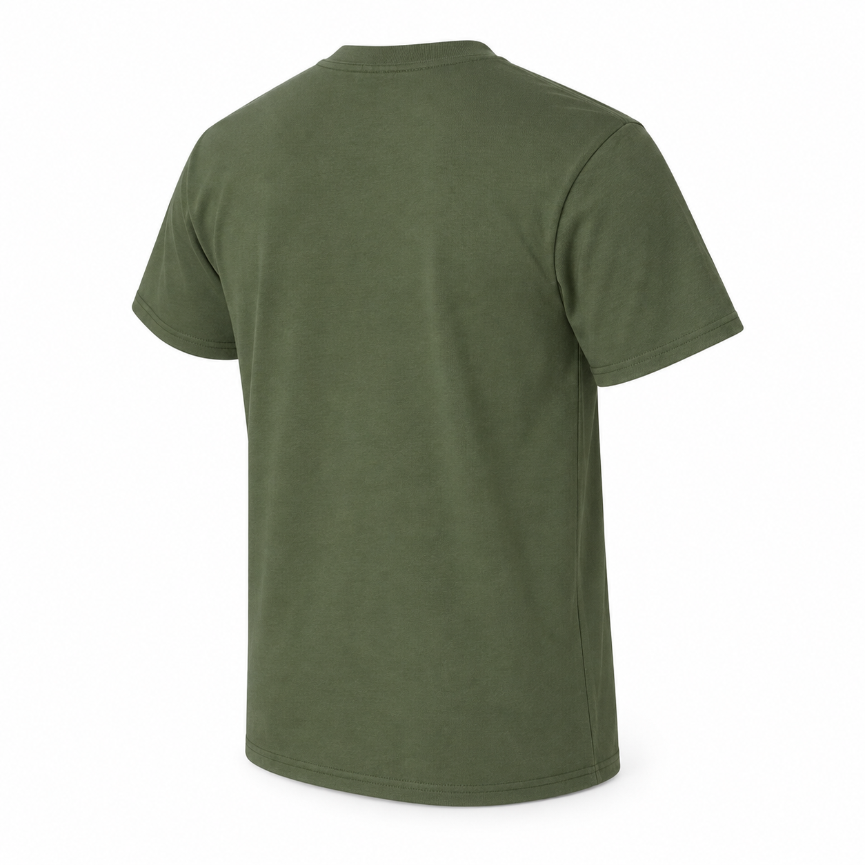 Men's Valentino Cotton T-Shirt | Color: Army Green | Image 5