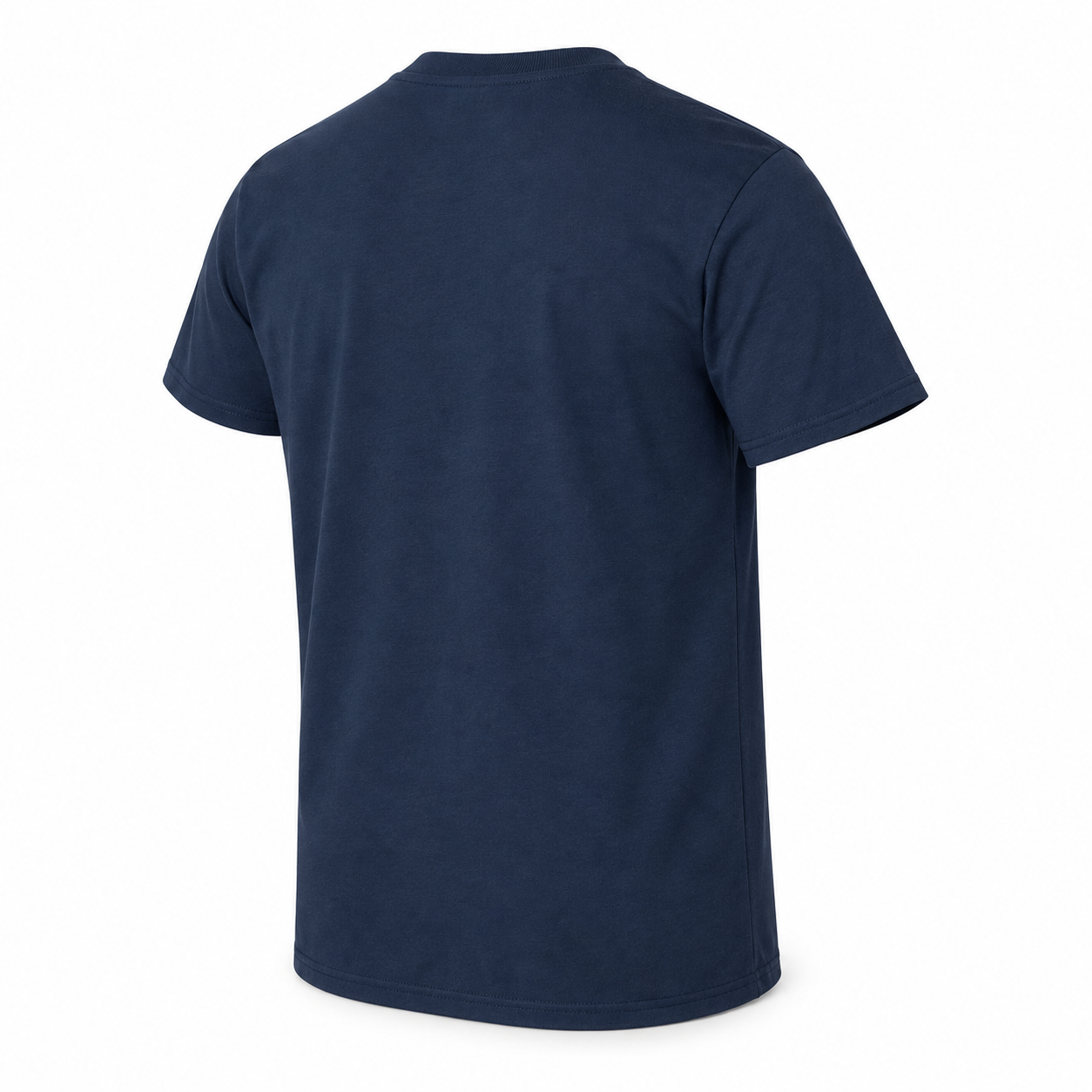 Men's Valentino Cotton T-Shirt | Color: Navy | Image 5