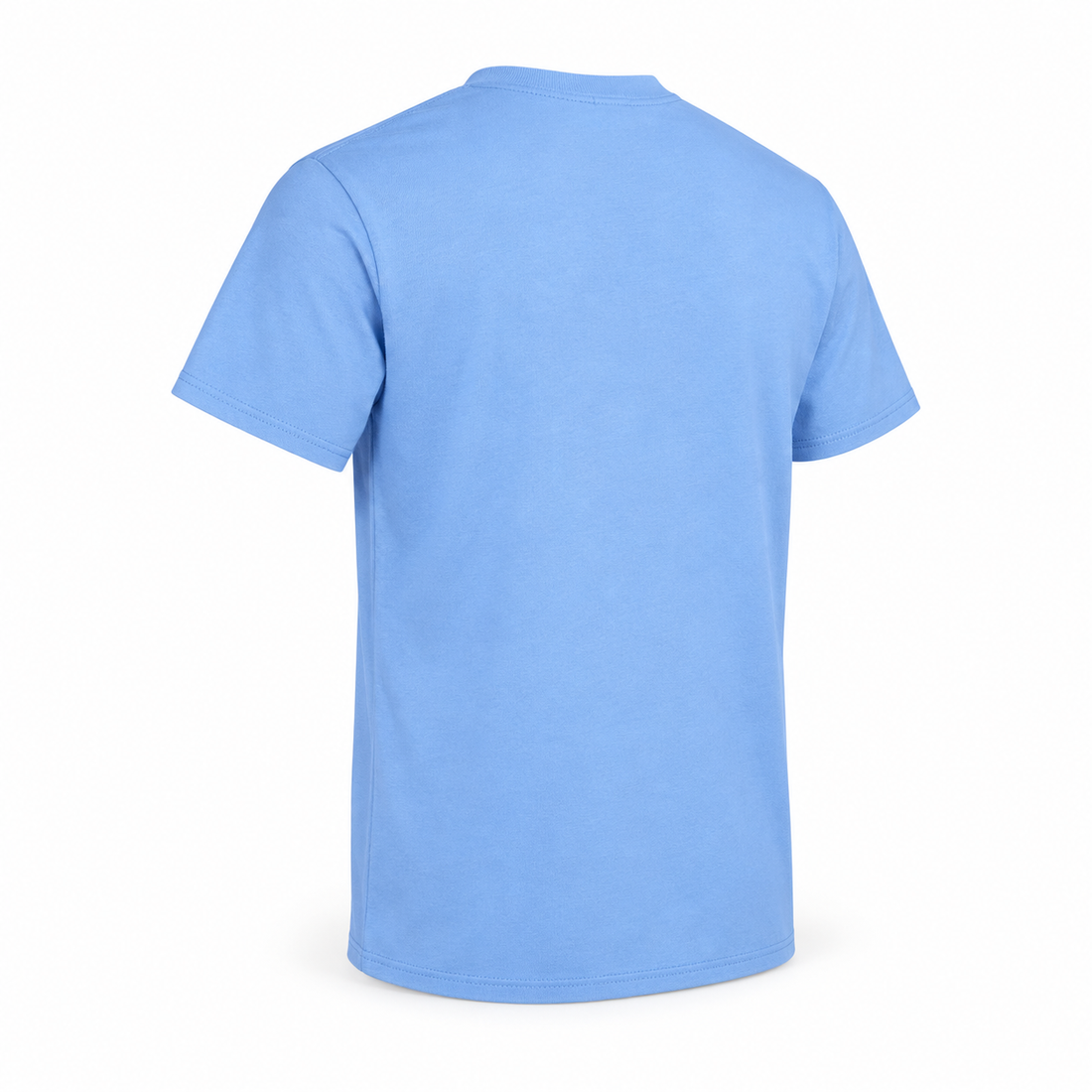 Men's Valentino Cotton T-Shirt | Color: Sky Blue | Image 5