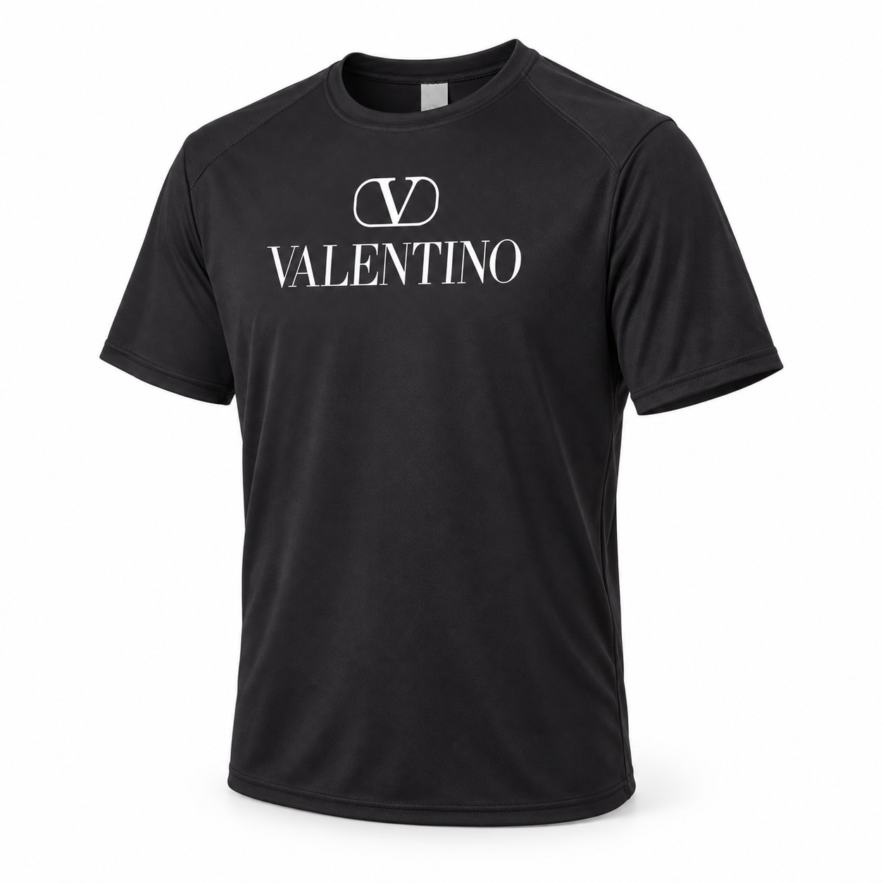 Men's Valentino Performance T-Shirt | Color: Black | Image 3