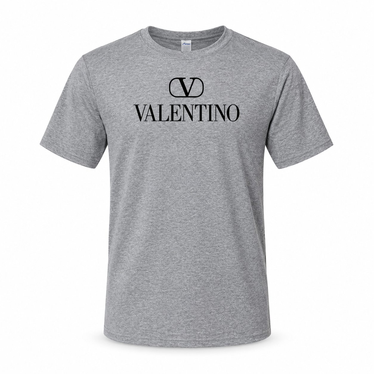 Men's Valentino Performance T-Shirt | Color: Grey | Image 1