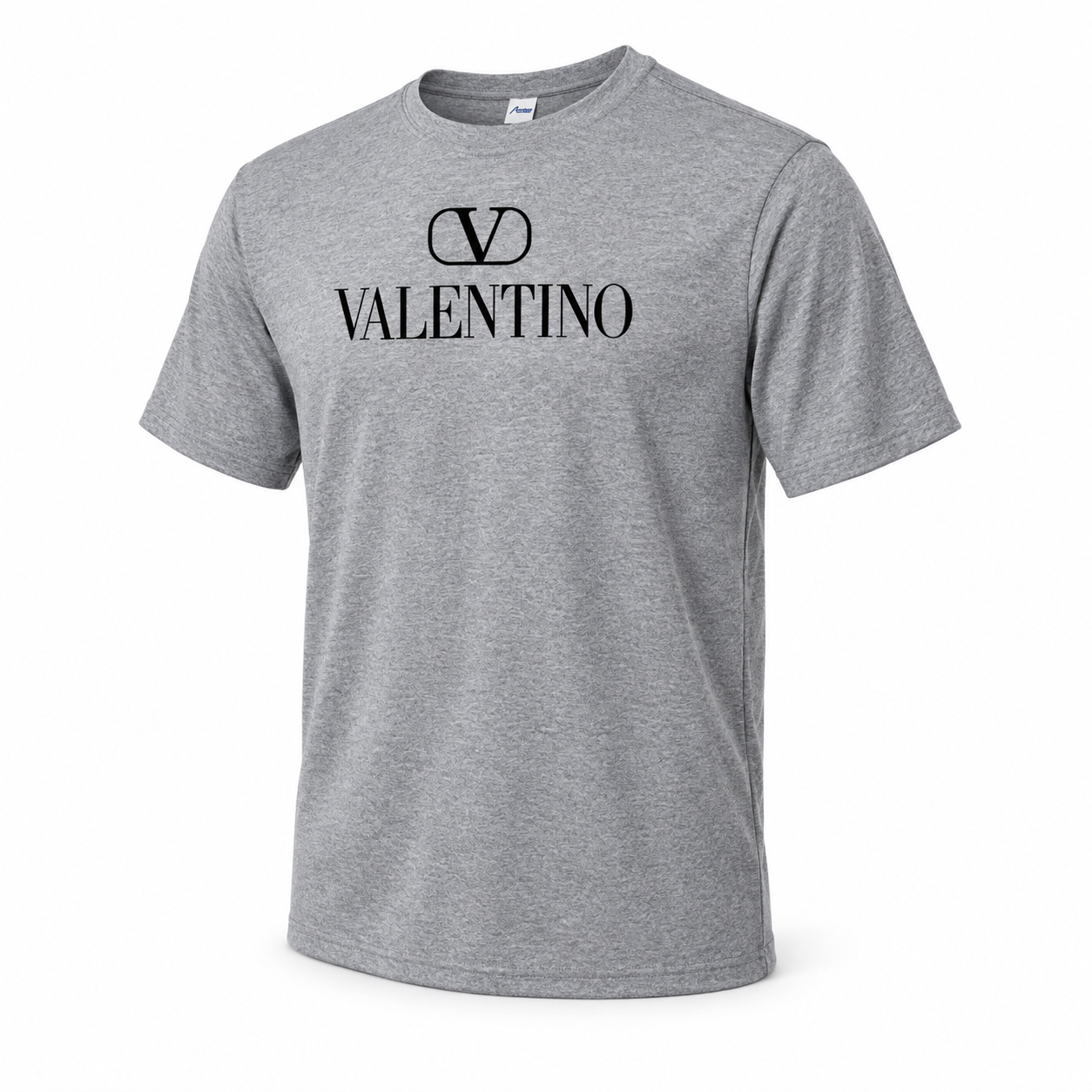 Men's Valentino Performance T-Shirt | Color: Grey | Image 3