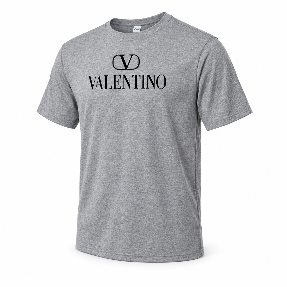 Men's Valentino Performance T-Shirt | Color: Grey | Image 3