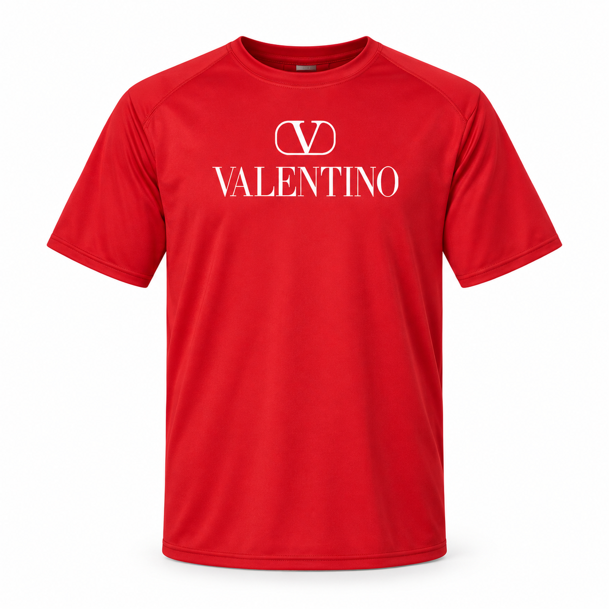 Men's Valentino Performance T-Shirt | Color: Red | Image 1