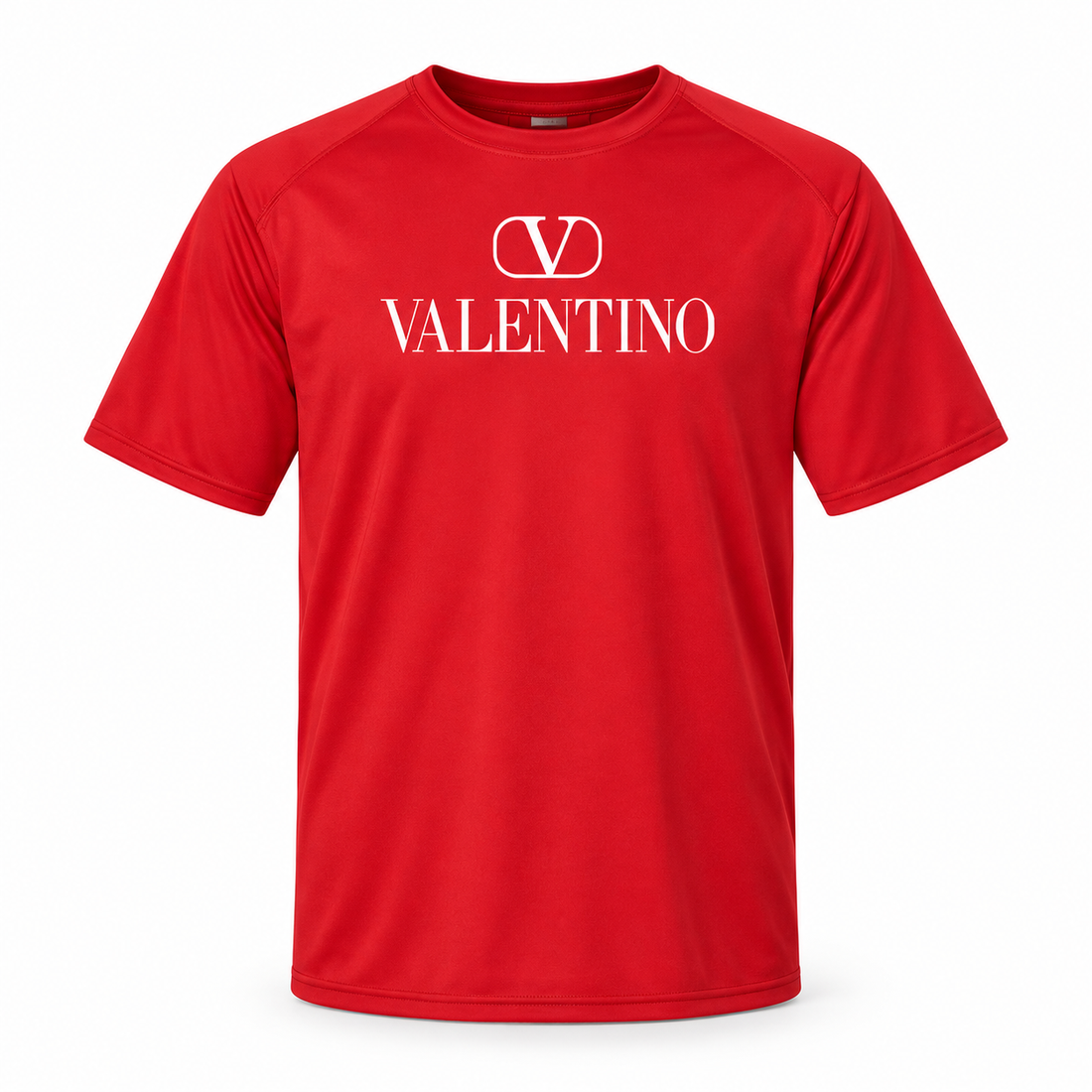 Men's Valentino Performance T-Shirt | Color: Red | Image 1
