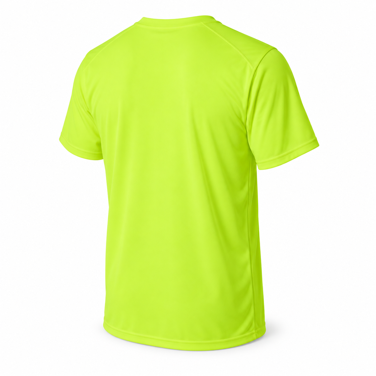 Men's Valentino Performance T-Shirt | Color: Safety Green | Image 5
