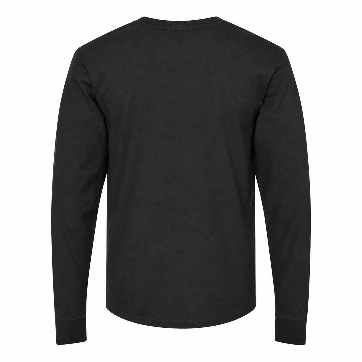 Men's Versace Cotton Long Sleeve T-Shirt | Color: black | Image 5