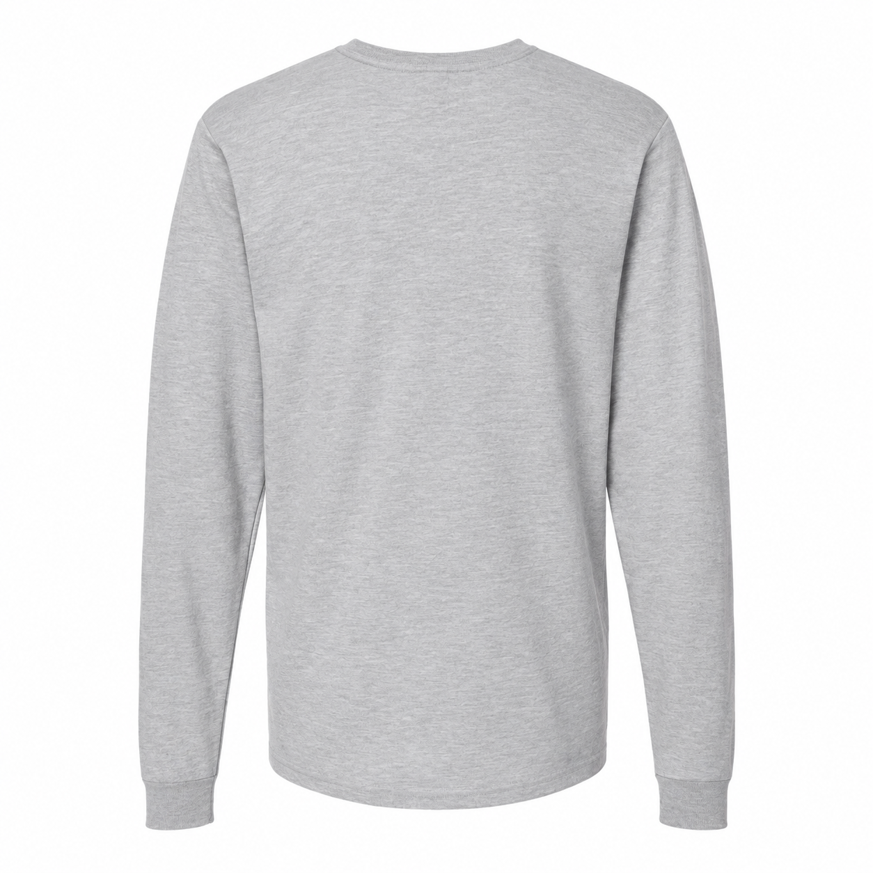 Men's Versace Cotton Long Sleeve T-Shirt | Color: grey | Image 5