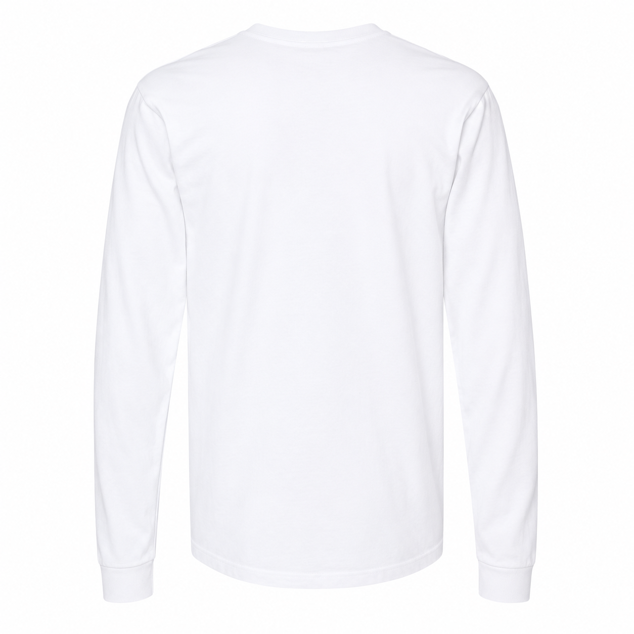 Men's Versace Cotton Long Sleeve T-Shirt | Color: white | Image 5