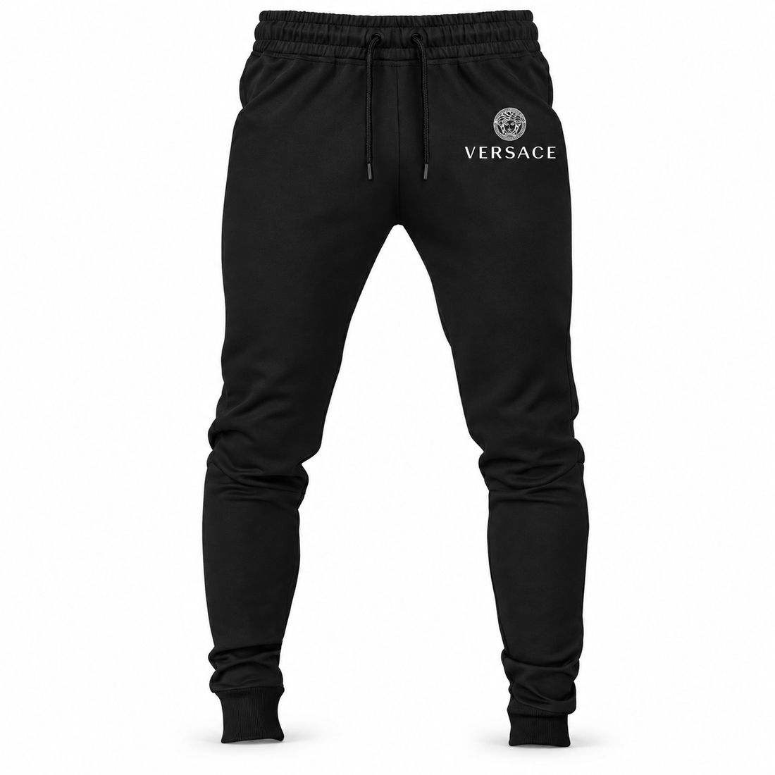 Men's Versace Sweatpants | Color: Black | Image 1