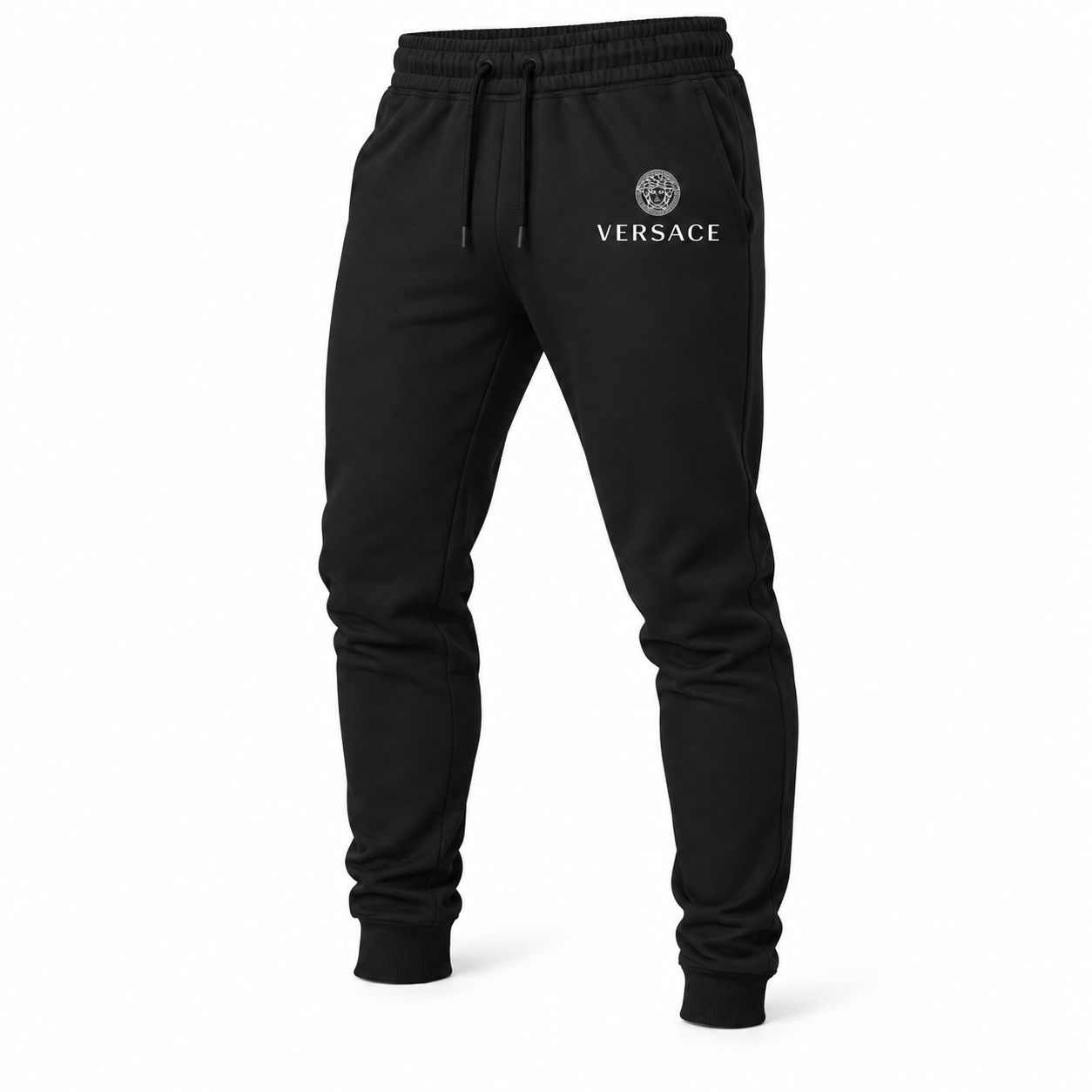 Men's Versace Sweatpants | Color: Black | Image 3