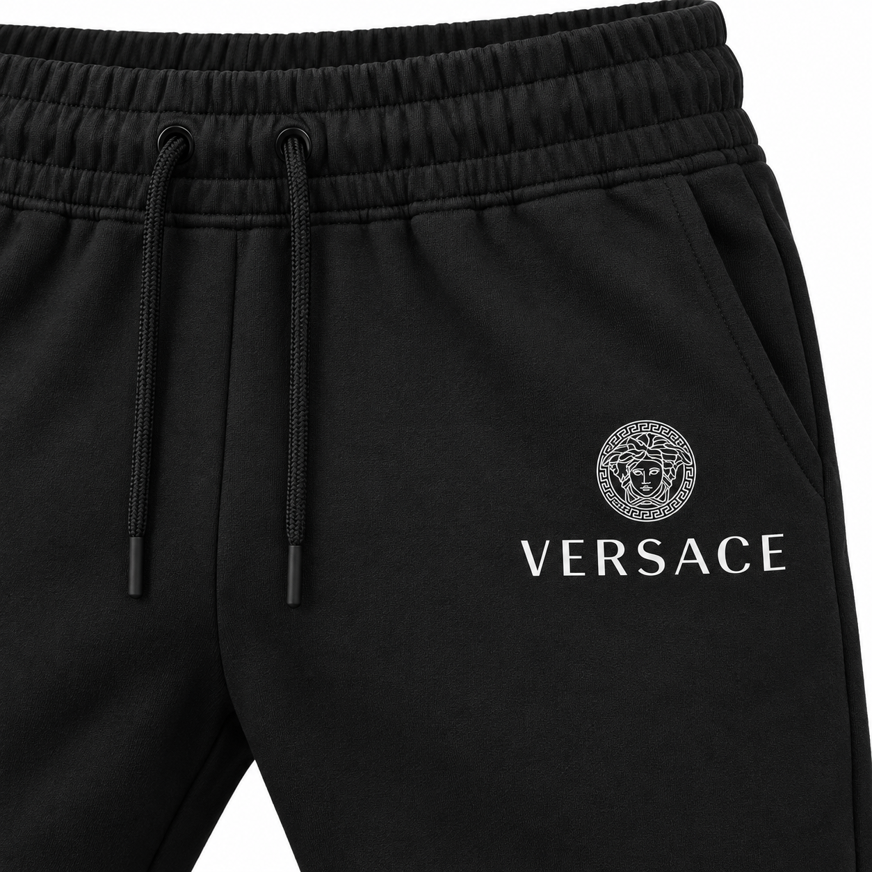 Men's Versace Sweatpants | Color: Black | Image 4