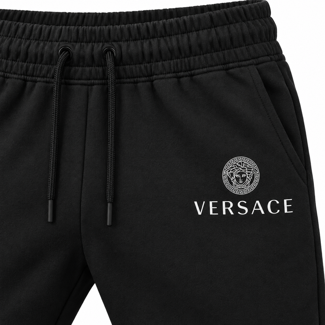 Men's Versace Sweatpants | Color: Black | Image 4