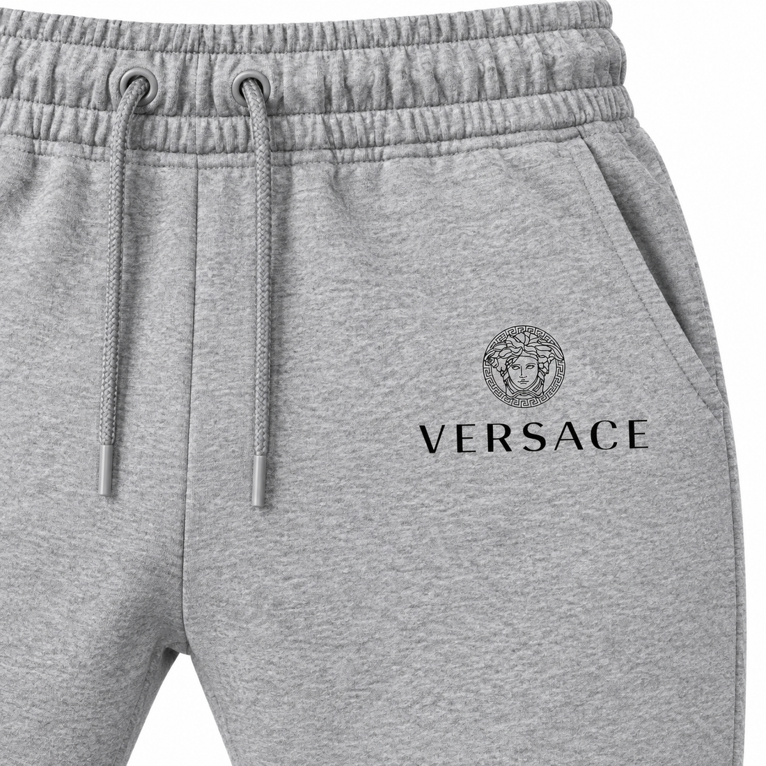 Men's Versace Sweatpants | Color: Grey | Image 4