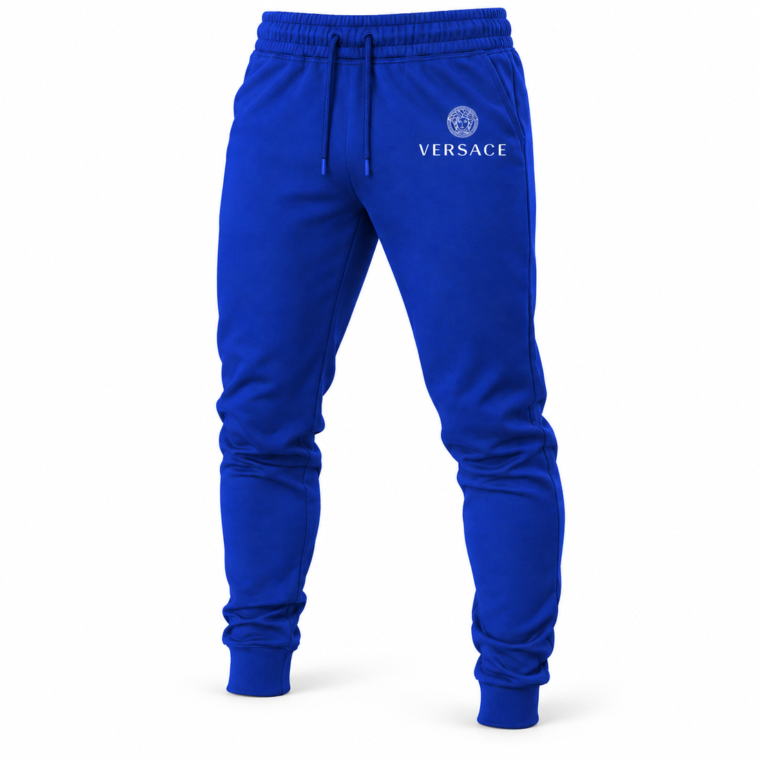 Men's Versace Sweatpants | Color: Royal Blue | Image 3