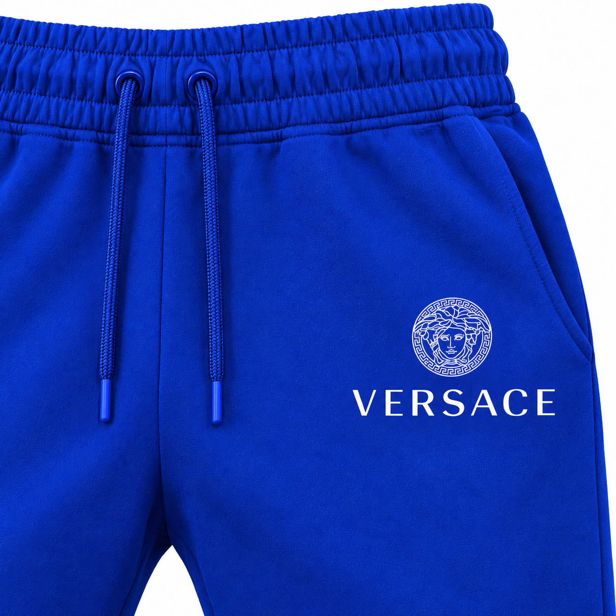 Men's Versace Sweatpants | Color: Royal Blue | Image 4