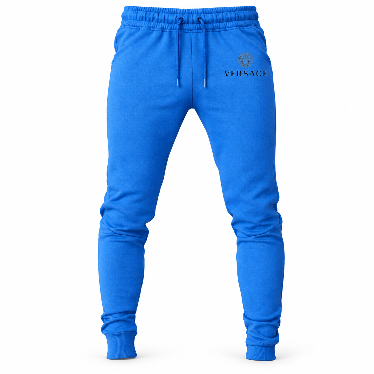 Men's Versace Sweatpants | Color: Azure | Image 1