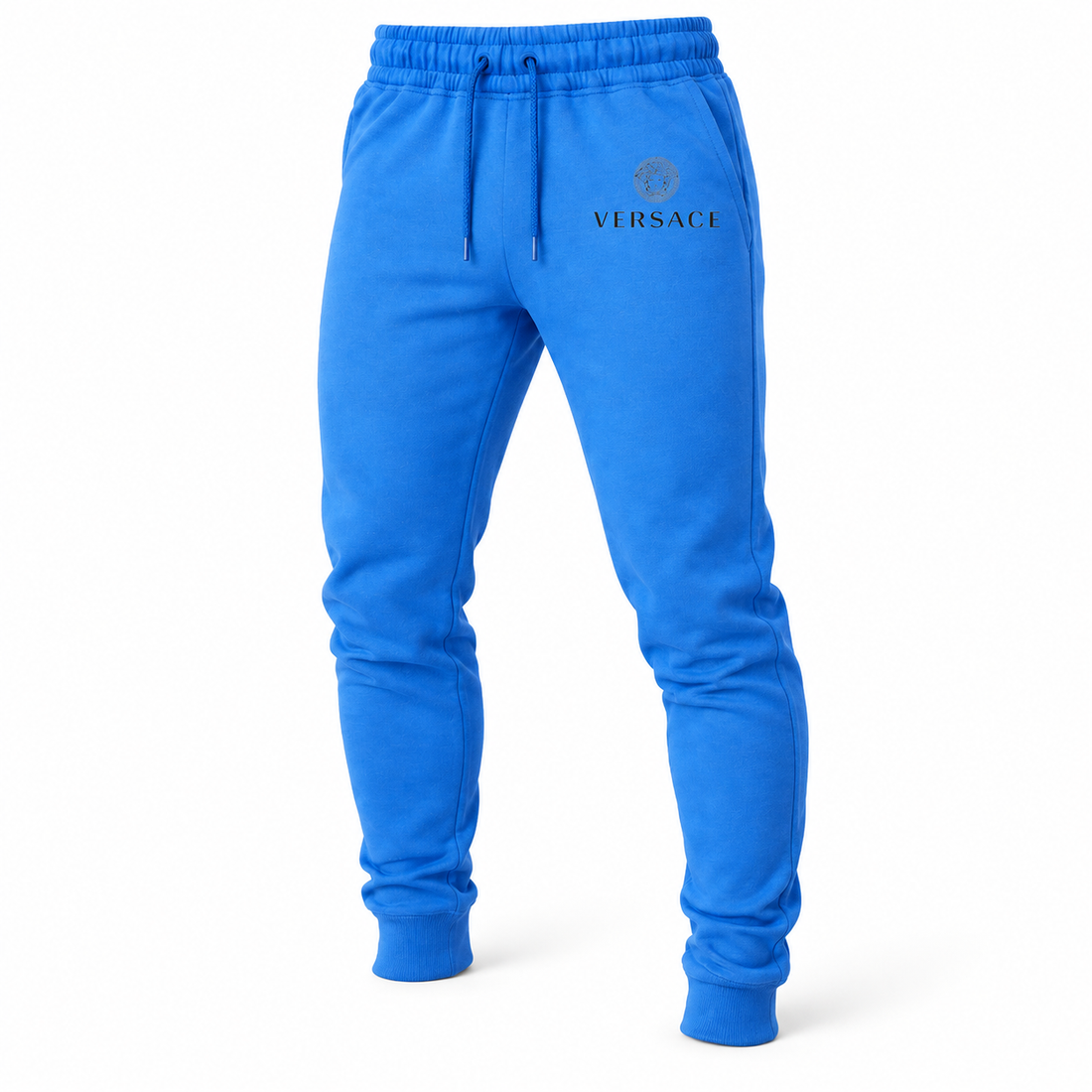 Men's Versace Sweatpants | Color: Azure | Image 3