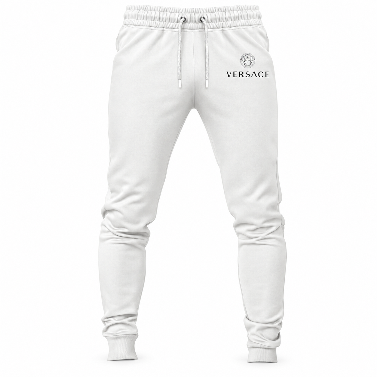 Men's Versace Sweatpants | Color: White | Image 1