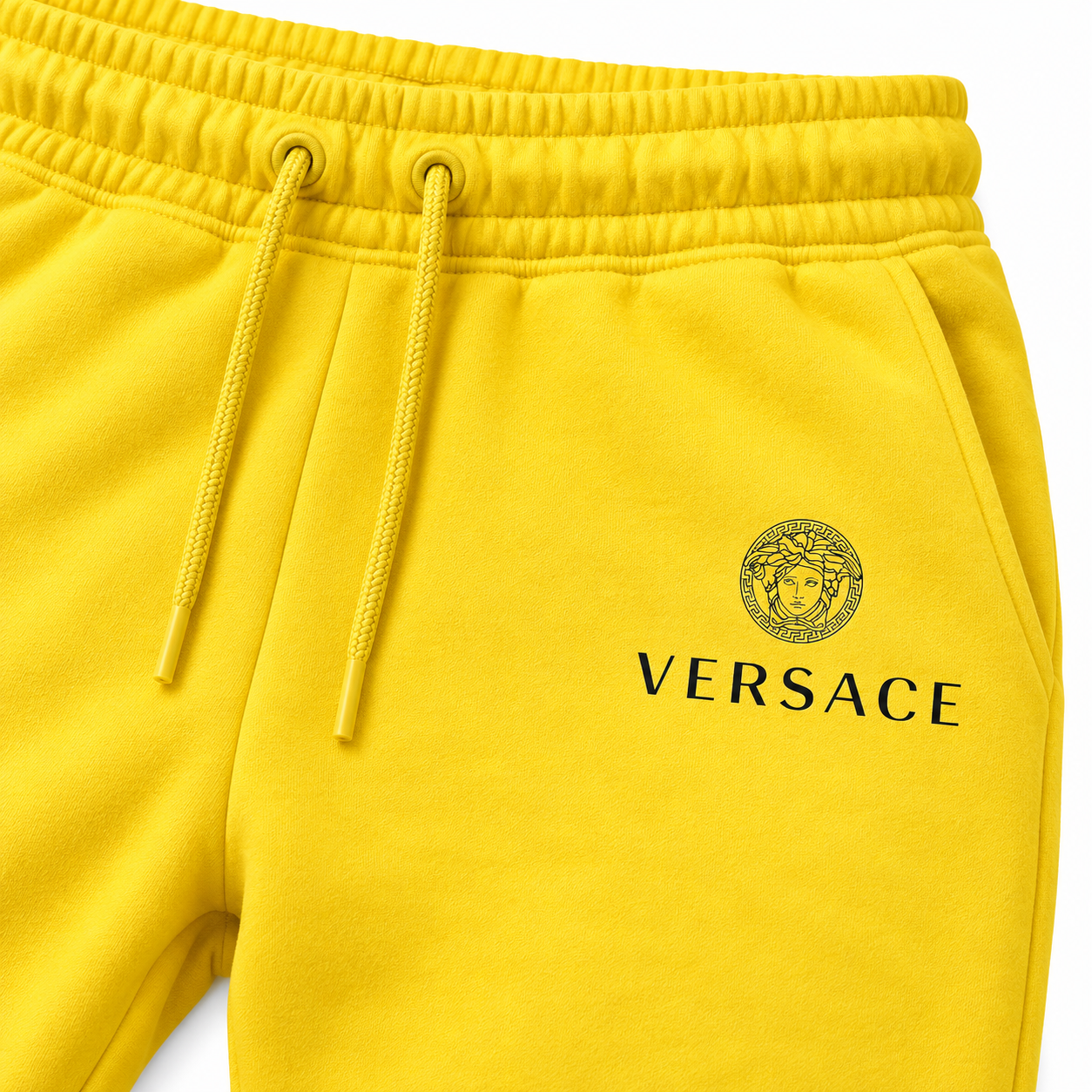 Men's Versace Sweatpants | Color: Yellow | Image 4