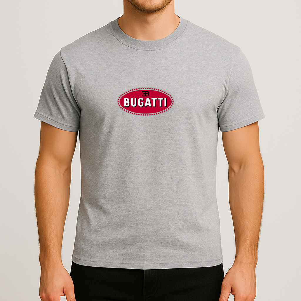 Men’s Bugatti Car Cotton T-Shirt