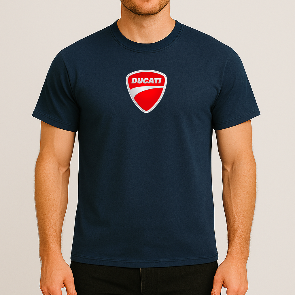 Men’s Ducati Motorcycle Cotton T-Shirt