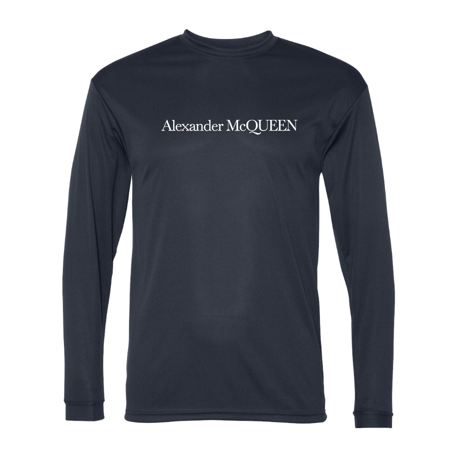 Men's Alexander McQueen Polyester Long Sleeve T-Shirt