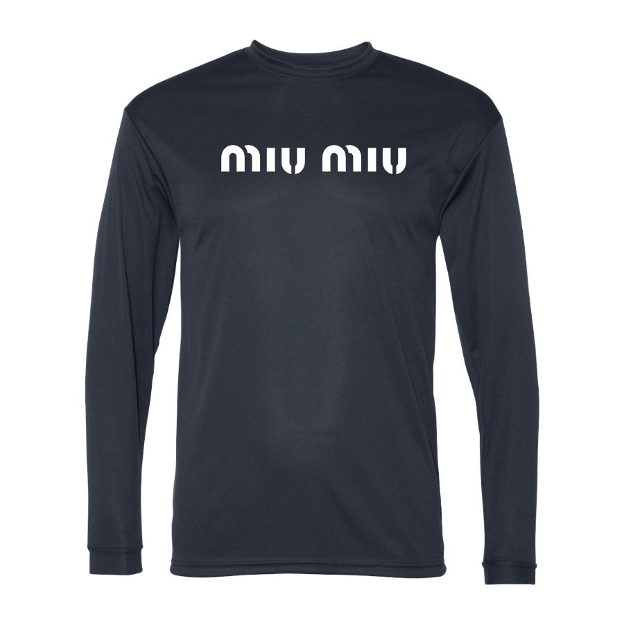 Men's Miu Miu Polyester Long Sleeve T-Shirt