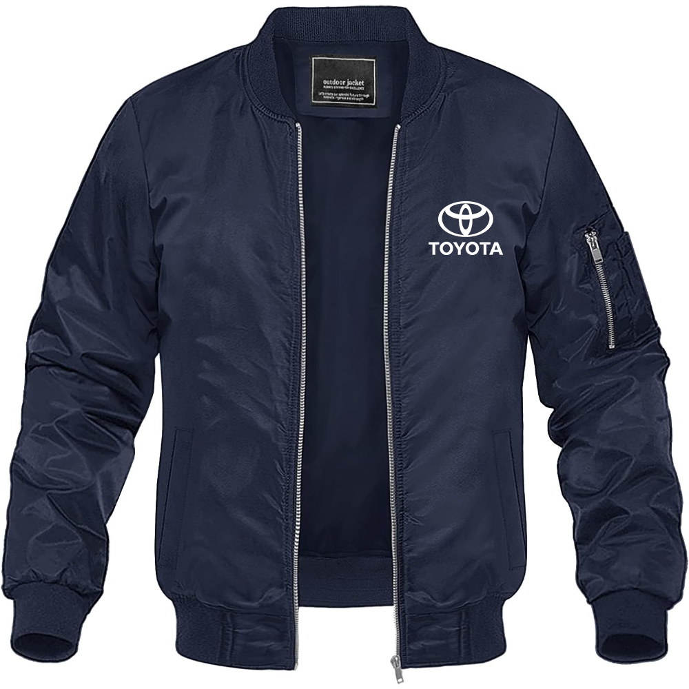 Men’s Toyota Motorsport Car Lightweight Bomber Windbreaker Jacket