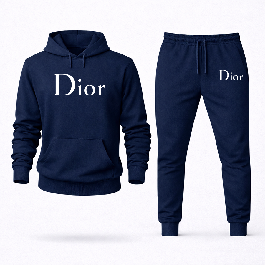 Men's Dior Hoodie Joggers Set