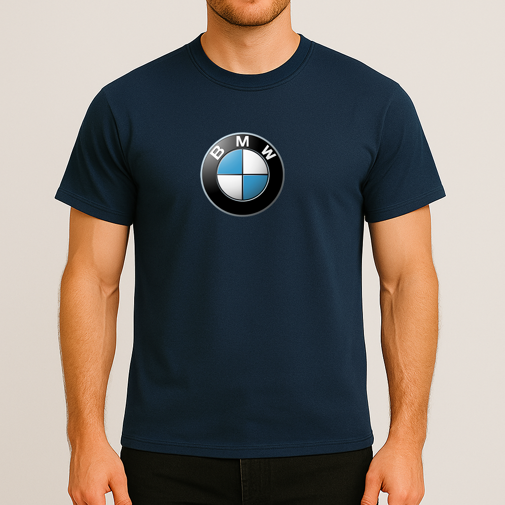 Men's BMW Motorsports Car Cotton T-Shirt