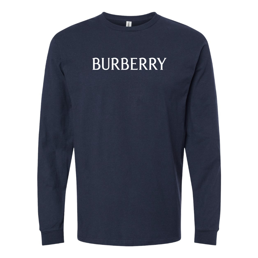 Men's Burberry Cotton Long Sleeve T-Shirt