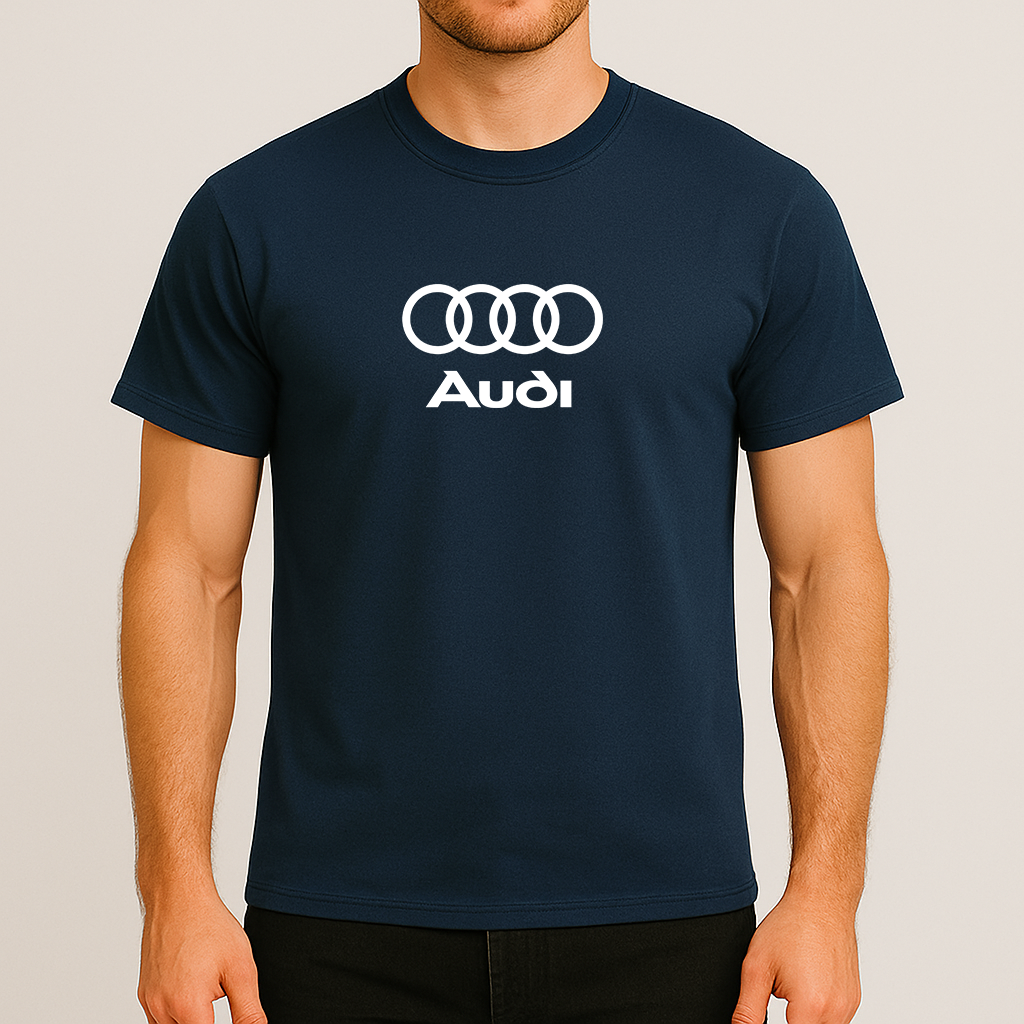 Men's Audi Motorsports Car Cotton T-Shirt