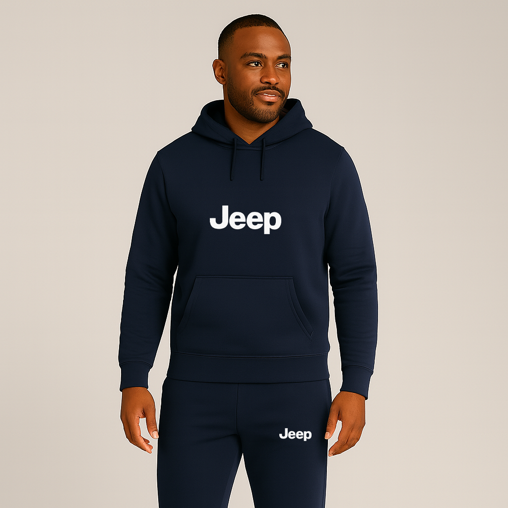 Men’s Jeep Car Hoodie Joggers Set