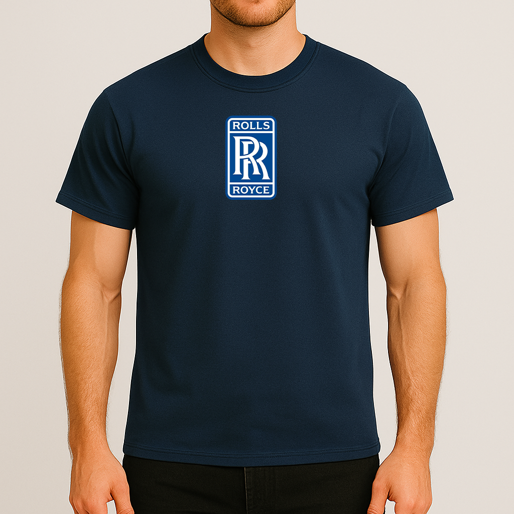 Men’s Rolls Royce Motorsport Car Cotton T-Shirt