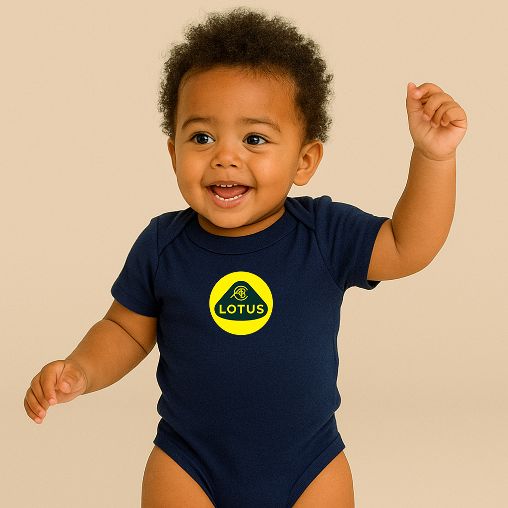 Lotus Car Baby Romper Onesie