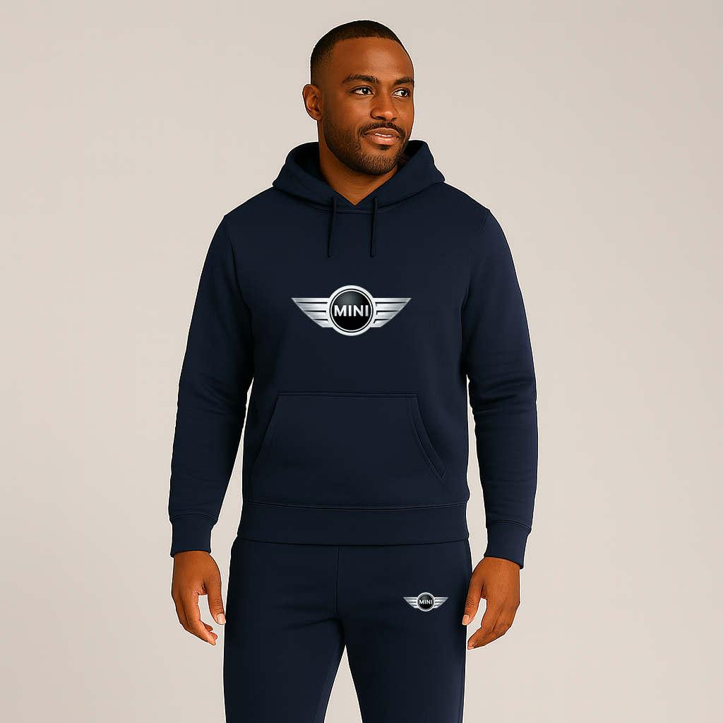 Men’s Mini Cooper Car Hoodie Joggers Set