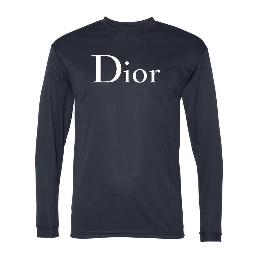 Men's Dior Polyester Long Sleeve T-Shirt
