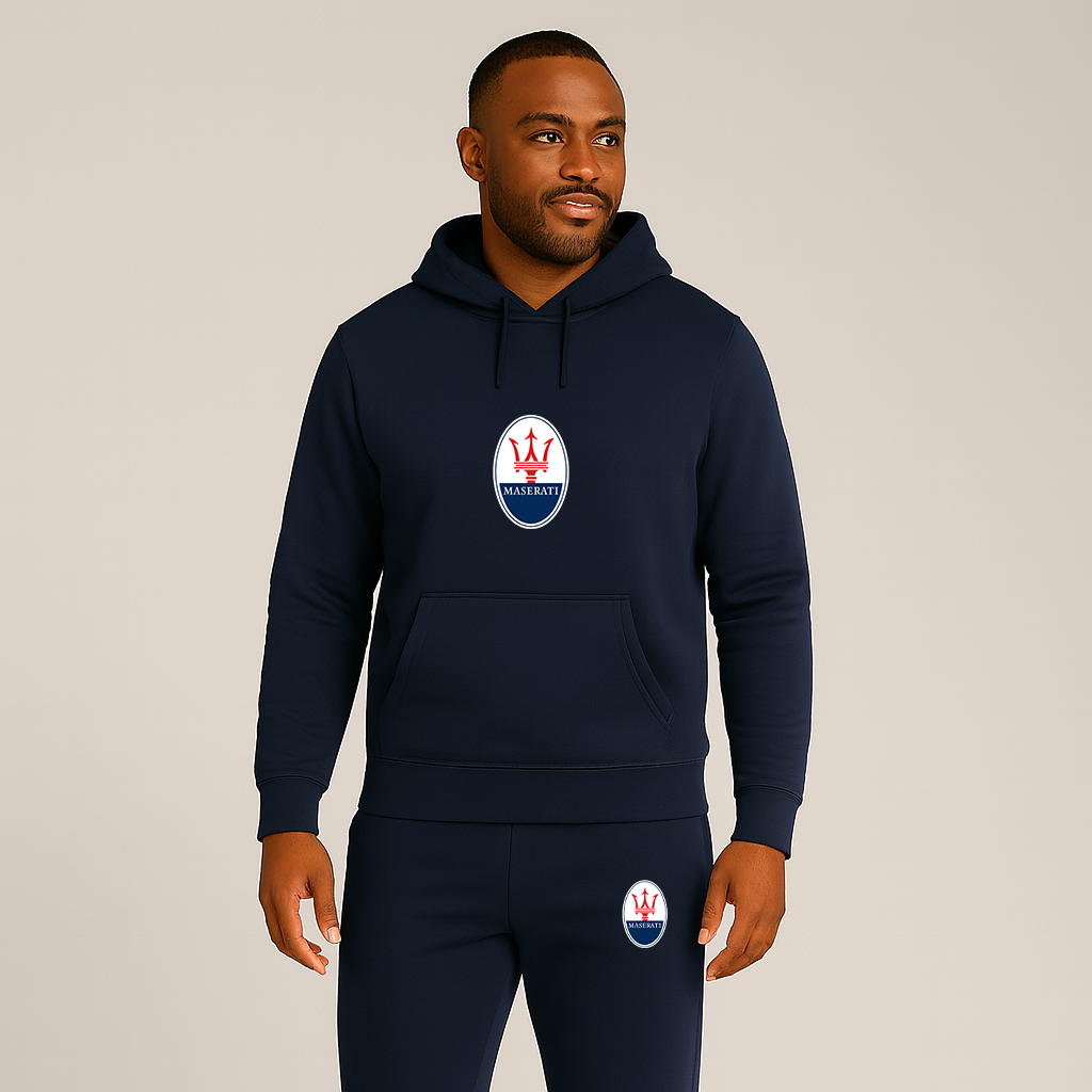 Men’s Maserati Car Hoodie Joggers Set