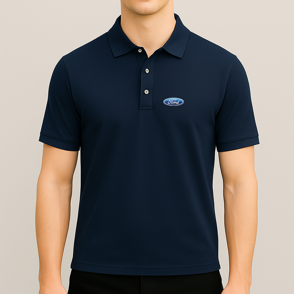 Men’s Ford Car Dry Blend Polo