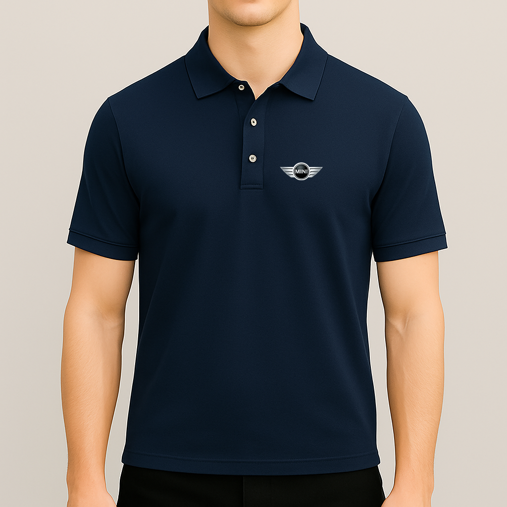Men’s Mini Cooper Car Dry Blend Polo