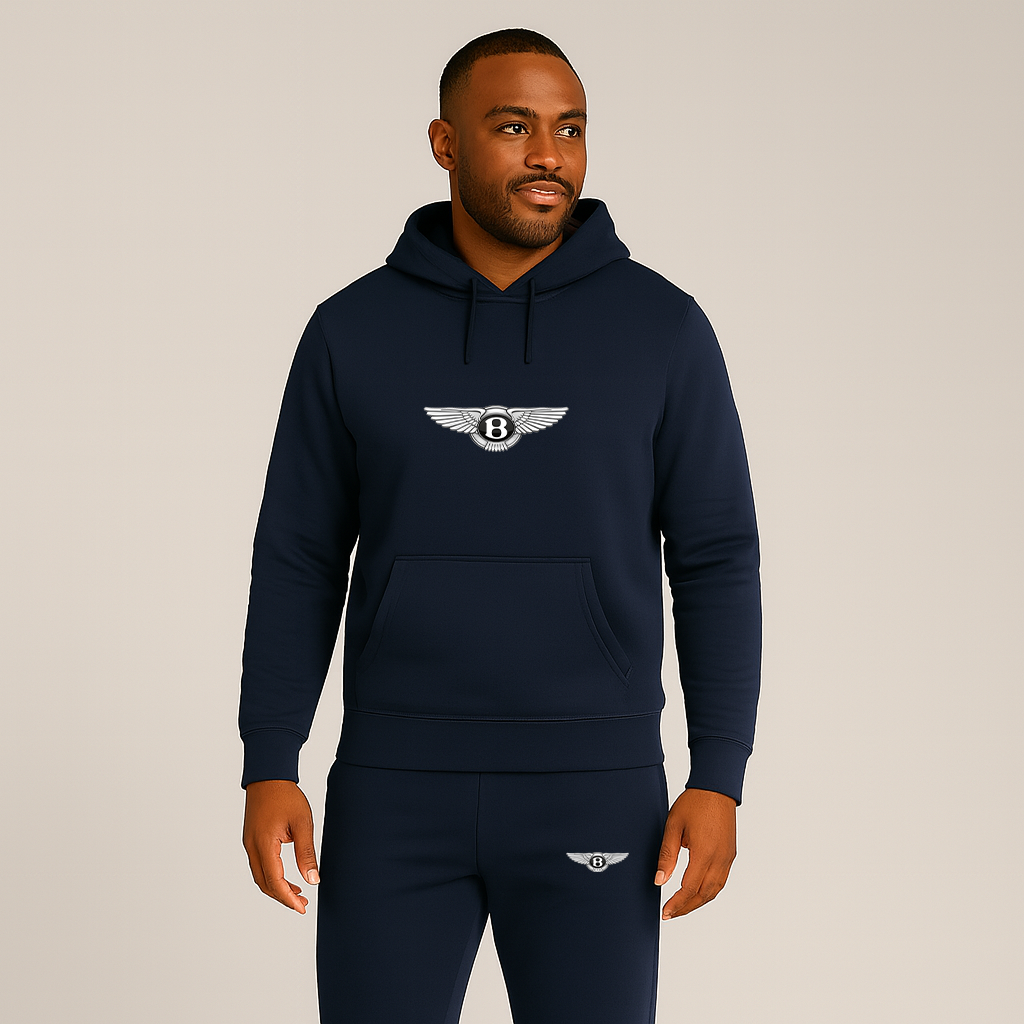 Men’s Bentley Motorsports Car Hoodie Joggers Set
