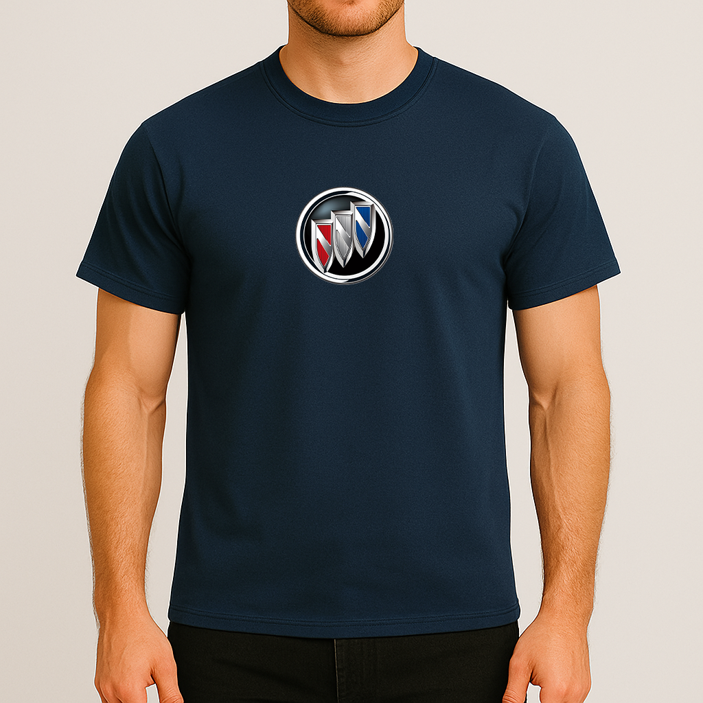 Men’s Buick Motorsports Car Cotton T-Shirt
