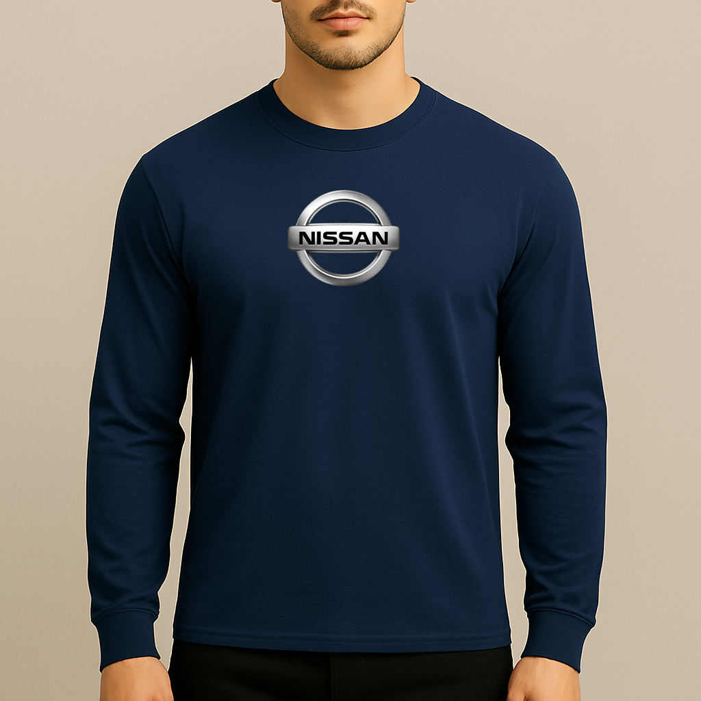 Men’s Nissan Car Long Sleeve T-Shirt
